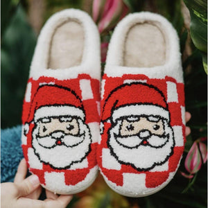 Comfy Christmas Santa Holiday Slippers - OMARIA