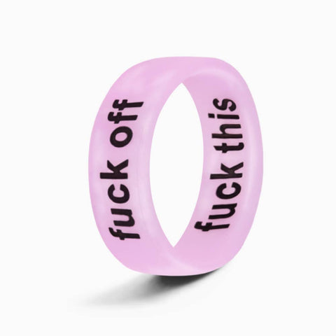 Flip Reversible Fuck Off and Fuck This Ring