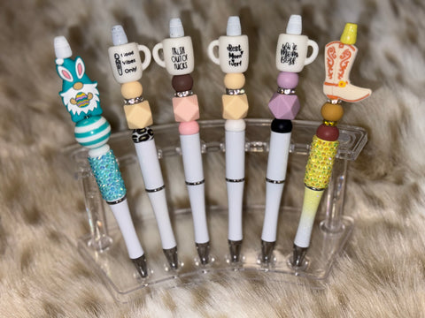 Customized Beaded Pens