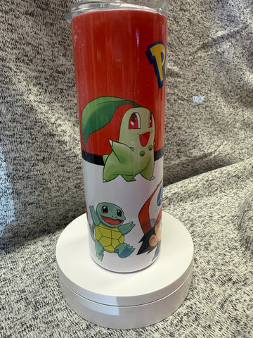 Customized Pkemom tumbler