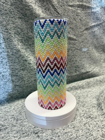 Customized rhinestone tumbler
