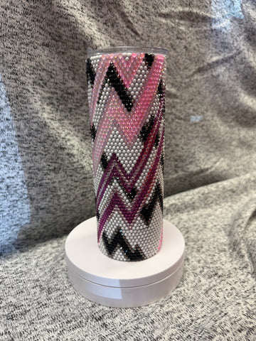 Customized rhinestone tumbler