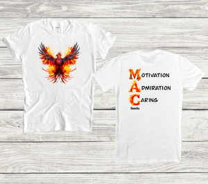 Motivation, Admiration, caring tee PCS