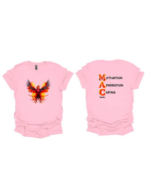 Motivation, Admiration, caring tee PCS