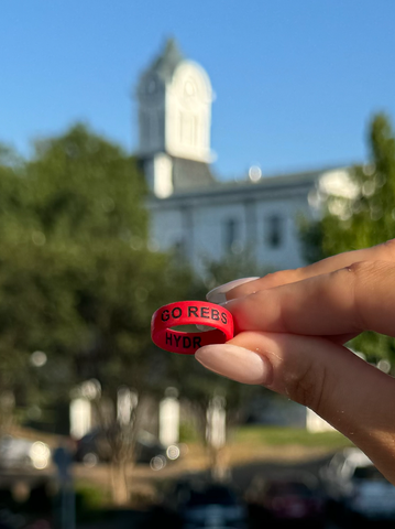 Flip Reversible GO REBS / HYDR Ole Miss Ring