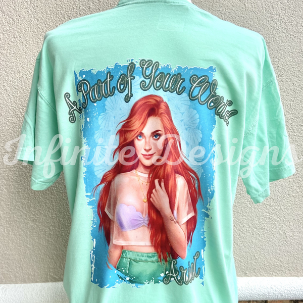 Disney Princess Shirts - 3 Styles PCS