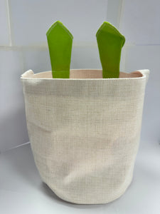 Green Easter Basket PCS