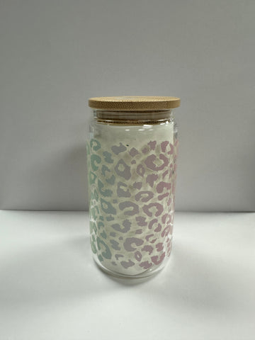 Pastel Leopard Tumbler PCS