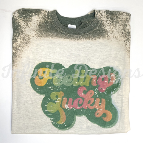 Feeling Lucky Bleached Shirt PCS